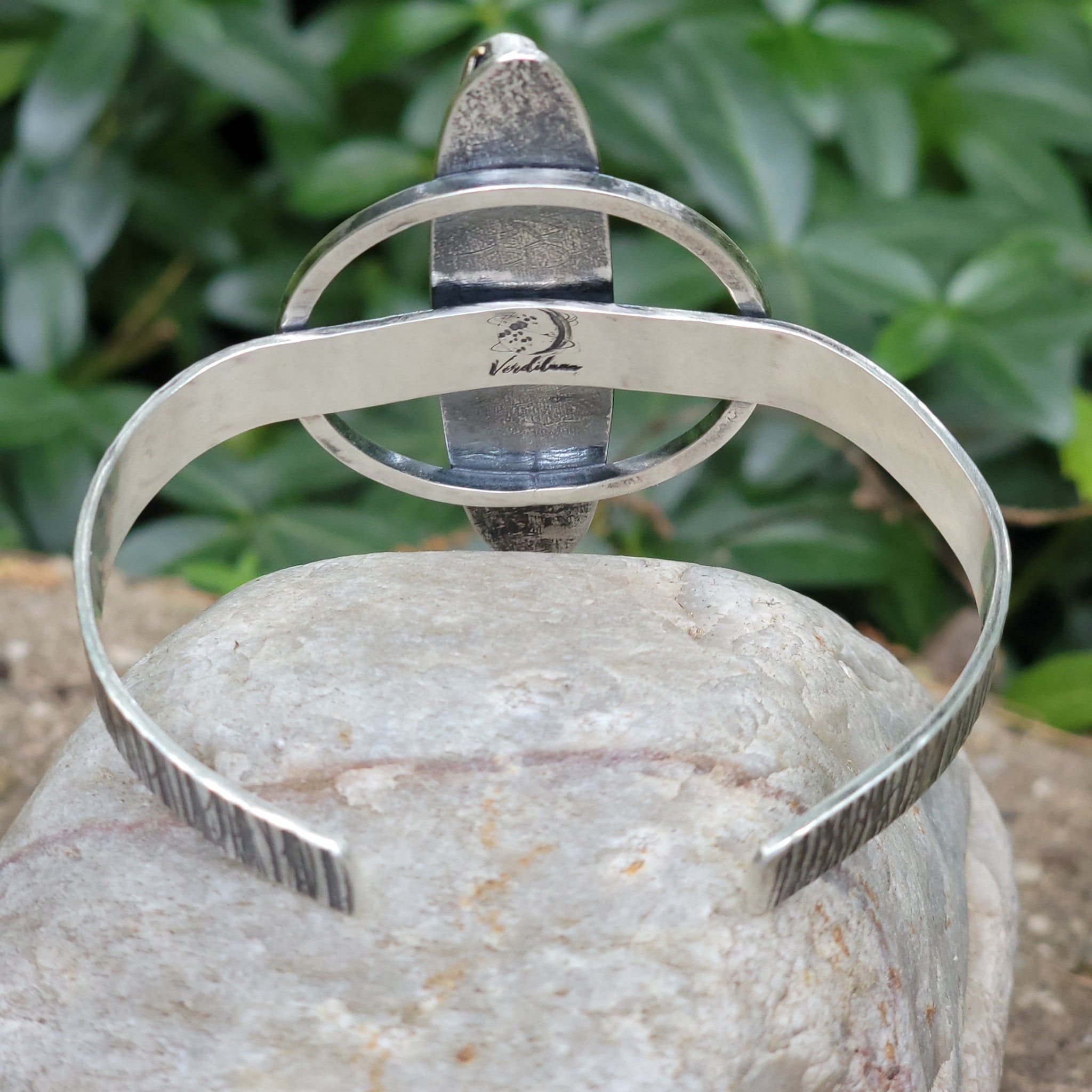 Surfite Geometric Statement Cuff Bracelet in Sterling Silver Cuff Bracelet
