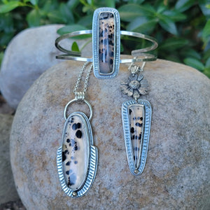 Montana Agate Collection in Sterling Silver