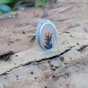 Dendritic Agate Collection in Sterling Silver