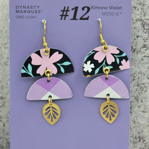 Early Spring Mashup Collection - Repurposed Tin Earrings