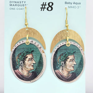 The Galileo Collection - Repurposed Tin Earrings