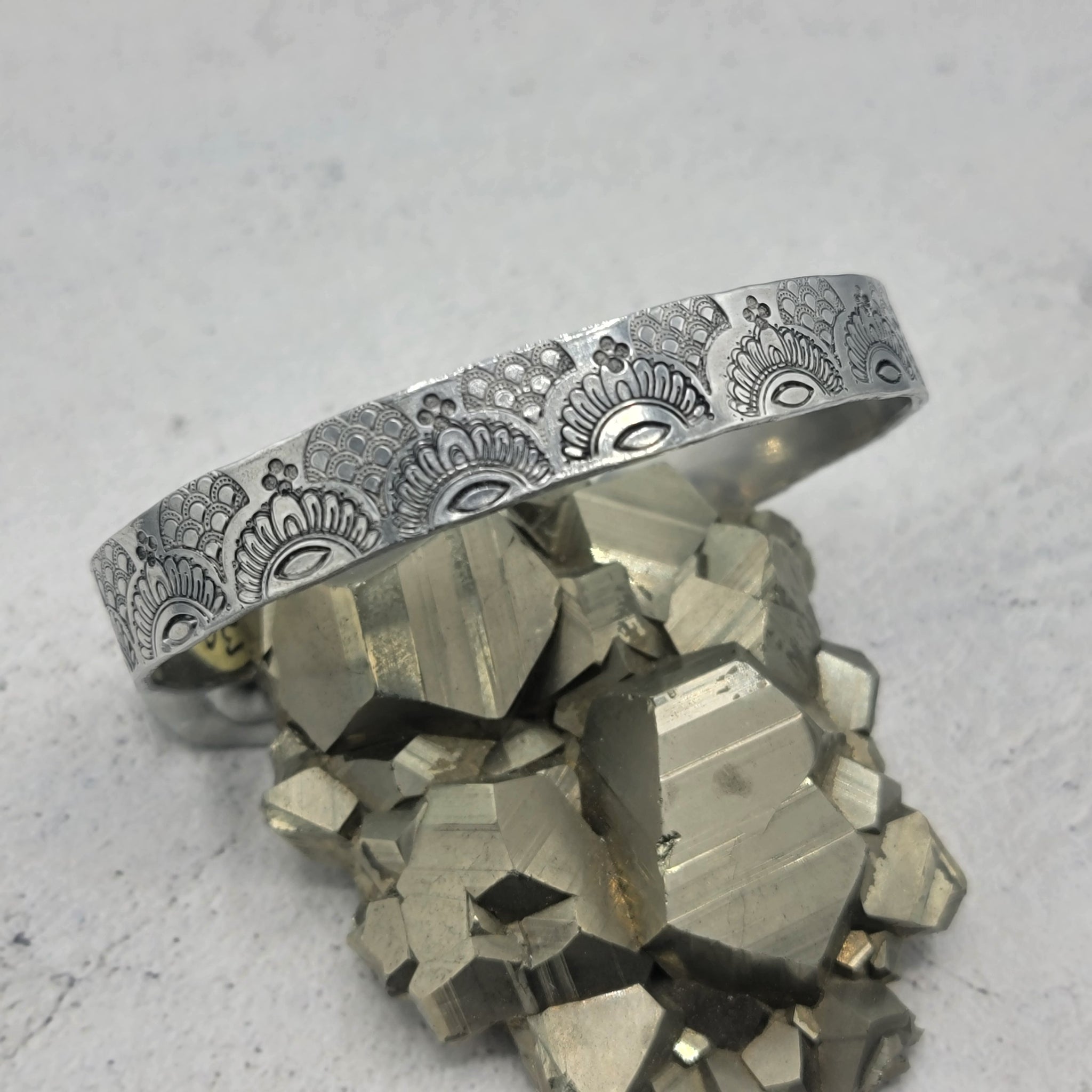 Handstamped Aluminum Cuff Bracelets