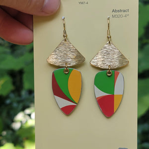 Bauducco Panettone Collection - Repurposed Tin Earrings