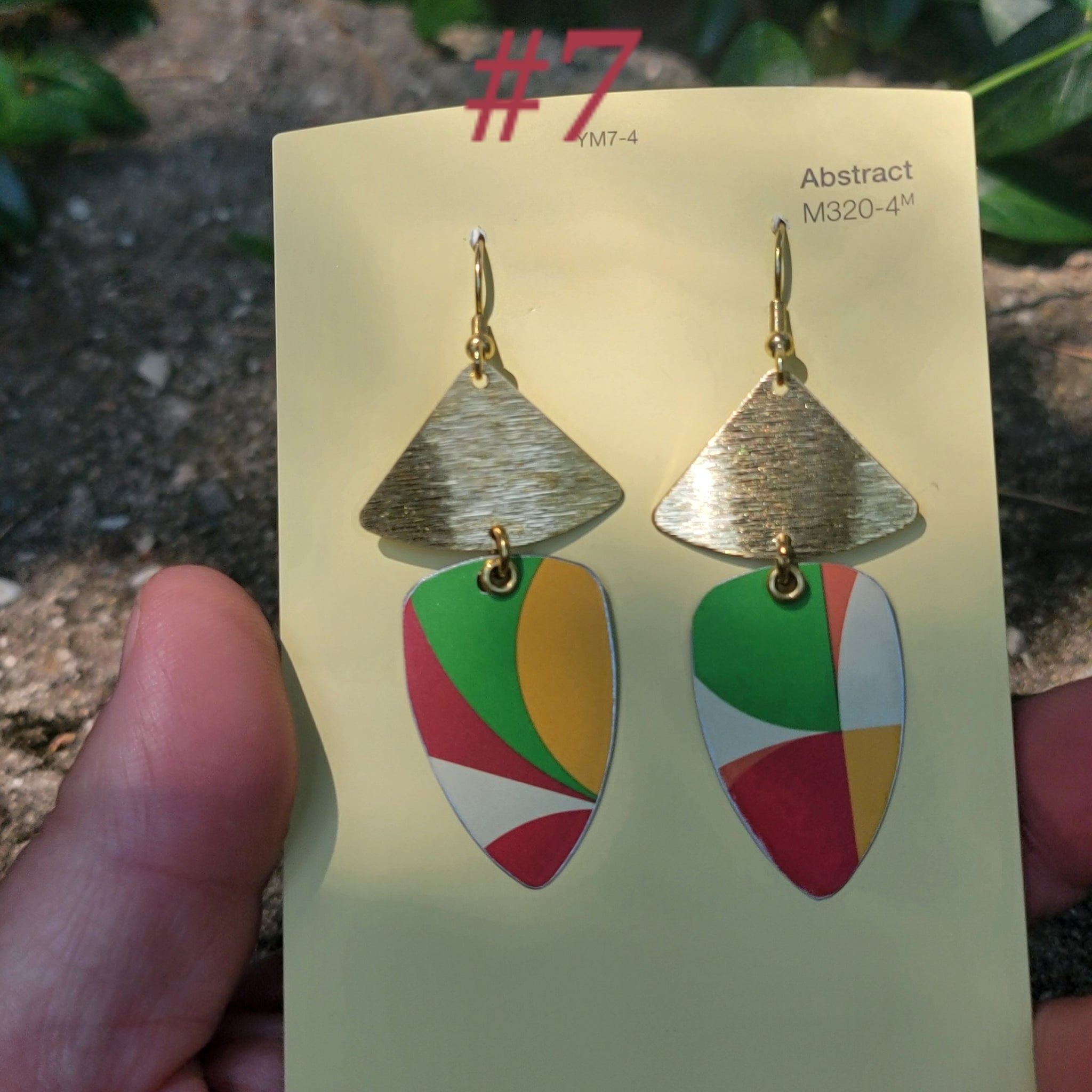 Bauducco Panettone Collection - Repurposed Tin Earrings