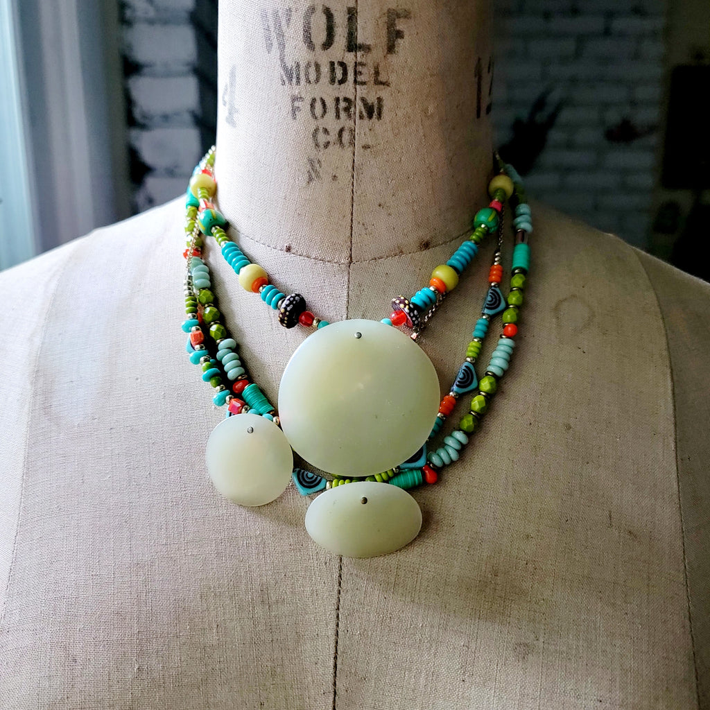 Summer Sojourn Beaded Layering Necklace Collection
