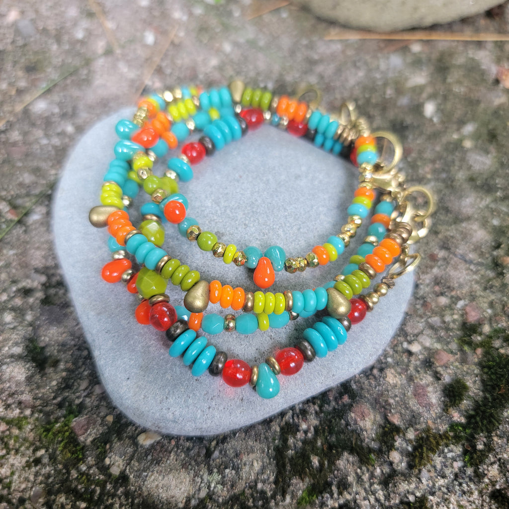 Summer Sojourn Beaded Bracelet Collection
