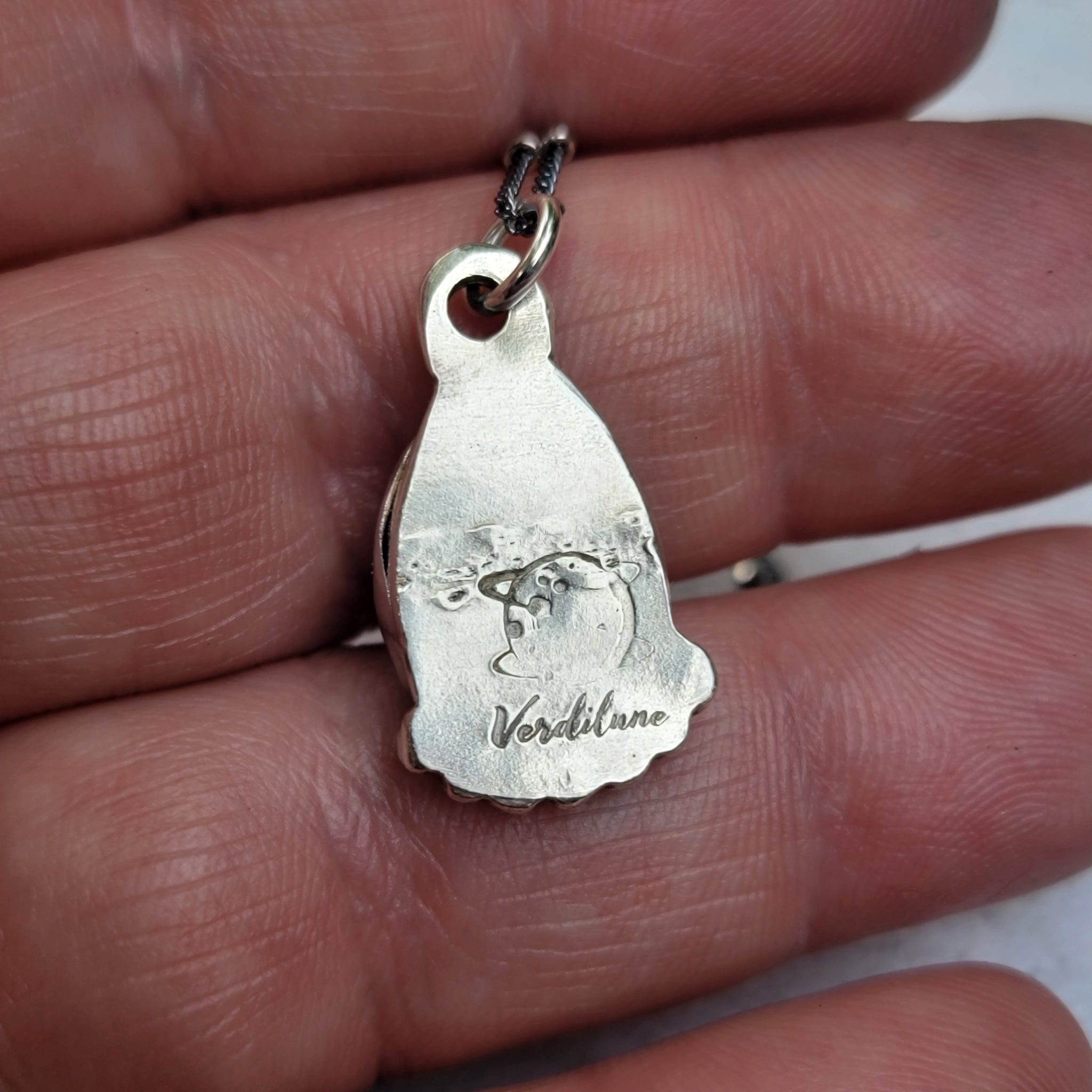 Skipping Stones Gemstone Pendants in Sterling Silver