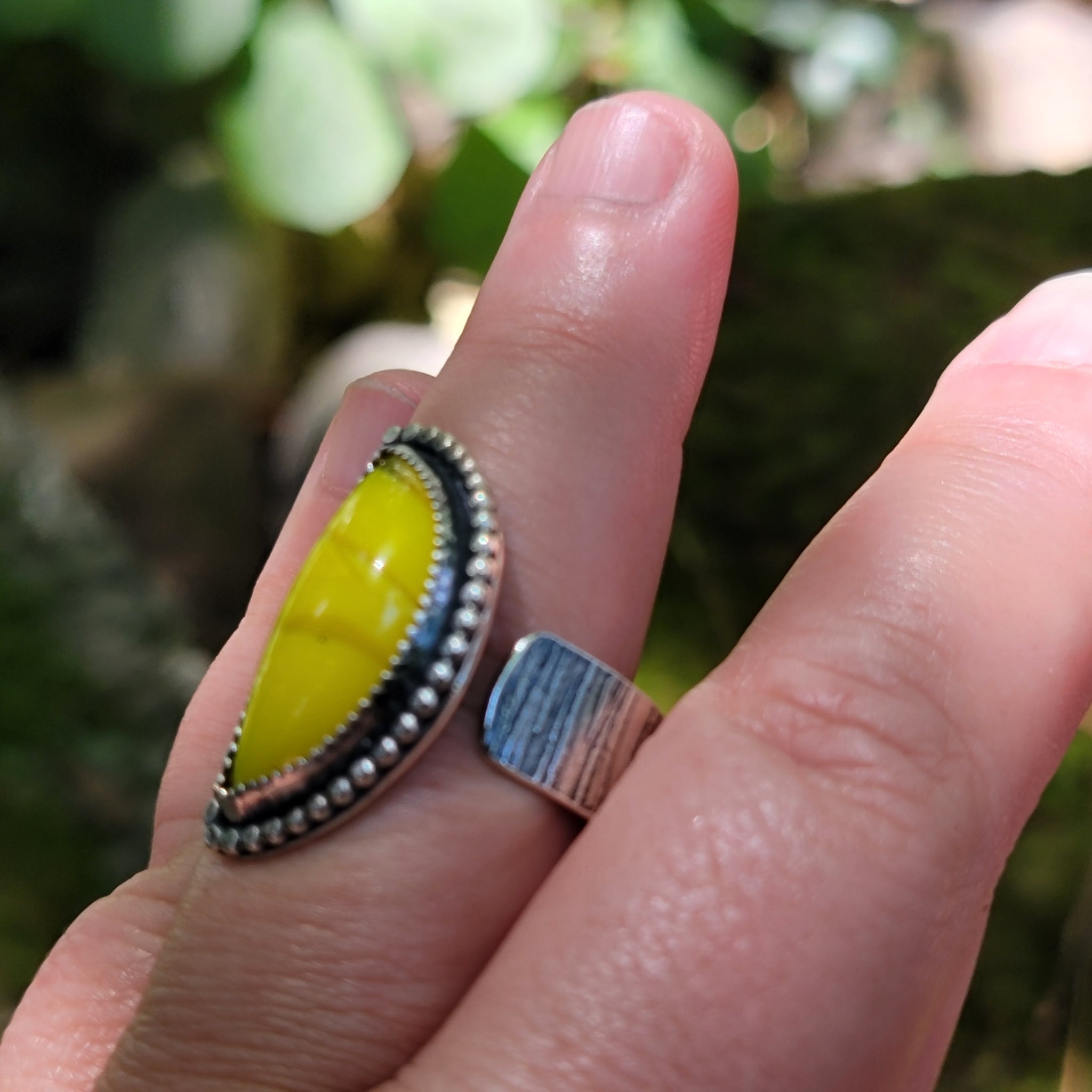 Summer Sun Yellow Rosarita Collection in Sterling Silver