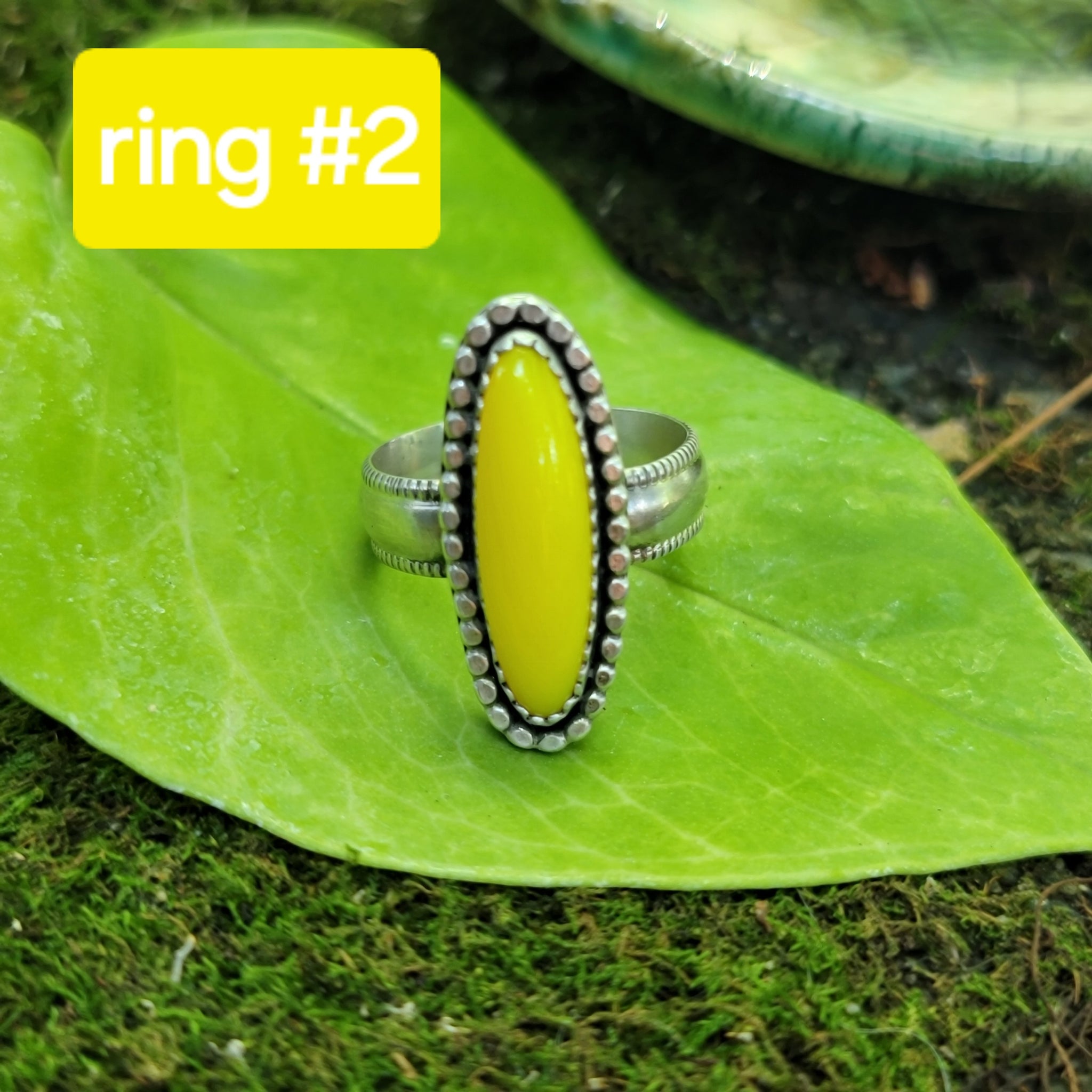 Summer Sun Yellow Rosarita Collection in Sterling Silver