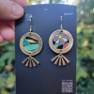 Fall 2024 Collection - Repurposed Vintage Tin Earrings