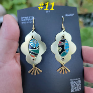 Fall 2024 Collection - Repurposed Vintage Tin Earrings