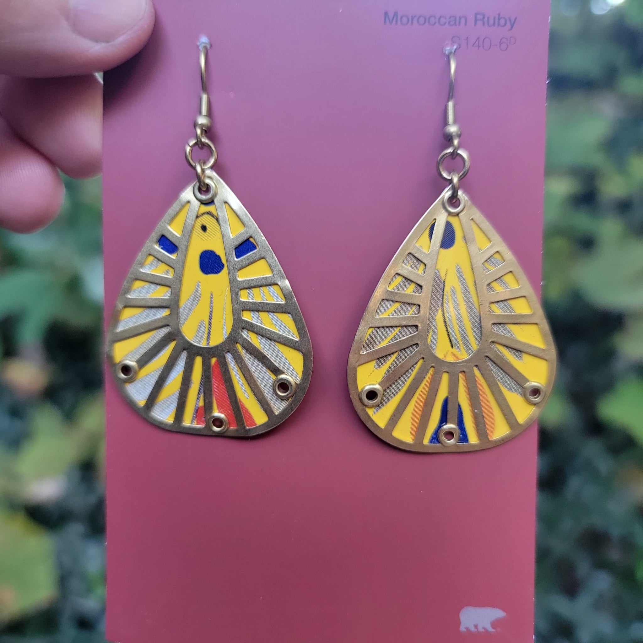 Fall 2024 Collection - Repurposed Vintage Tin Earrings