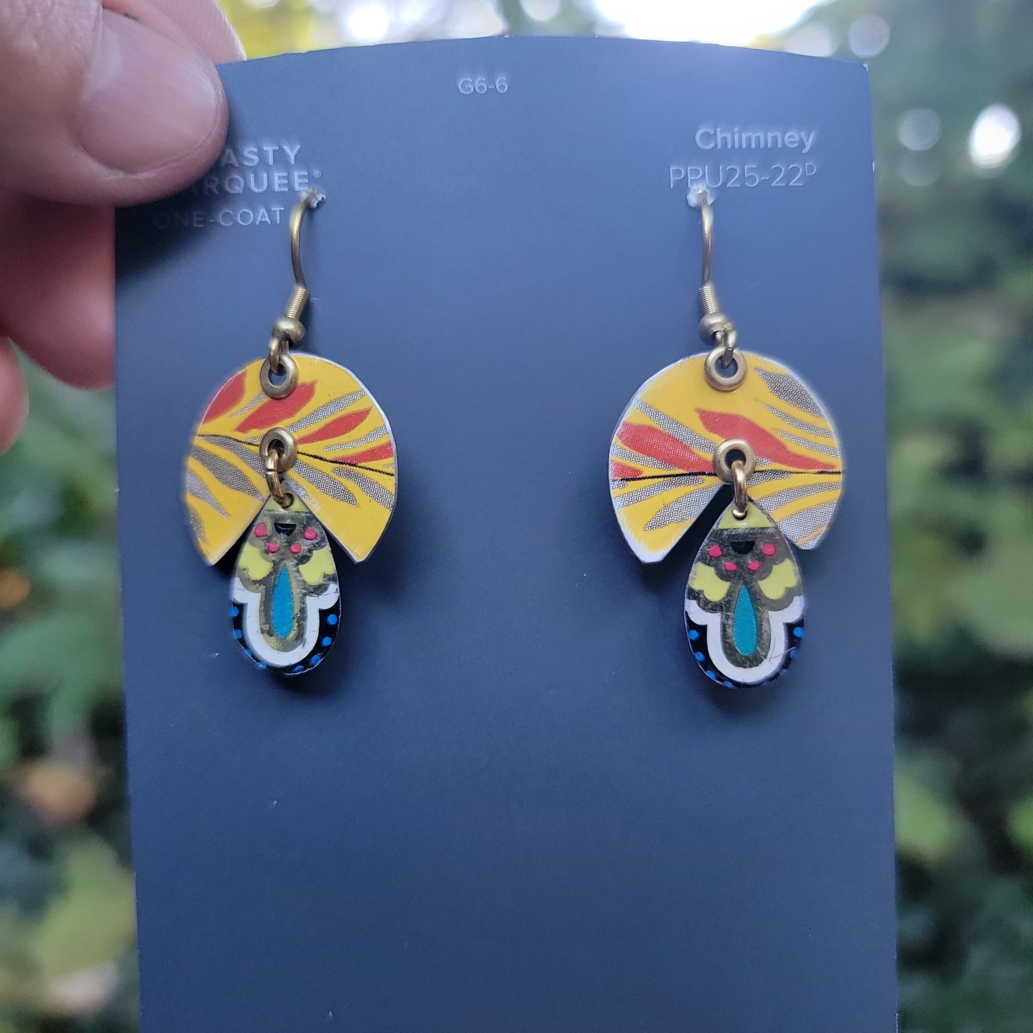 Fall 2024 Collection - Repurposed Vintage Tin Earrings