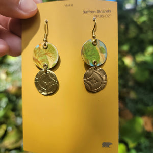 Fall 2024 Collection - Repurposed Vintage Tin Earrings