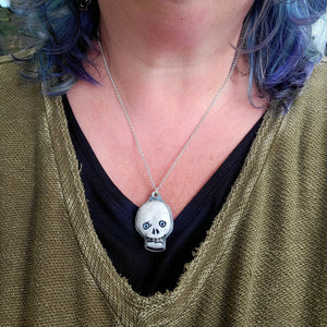 Nerd Skullies - Ceramic Pendants Halloween Collection