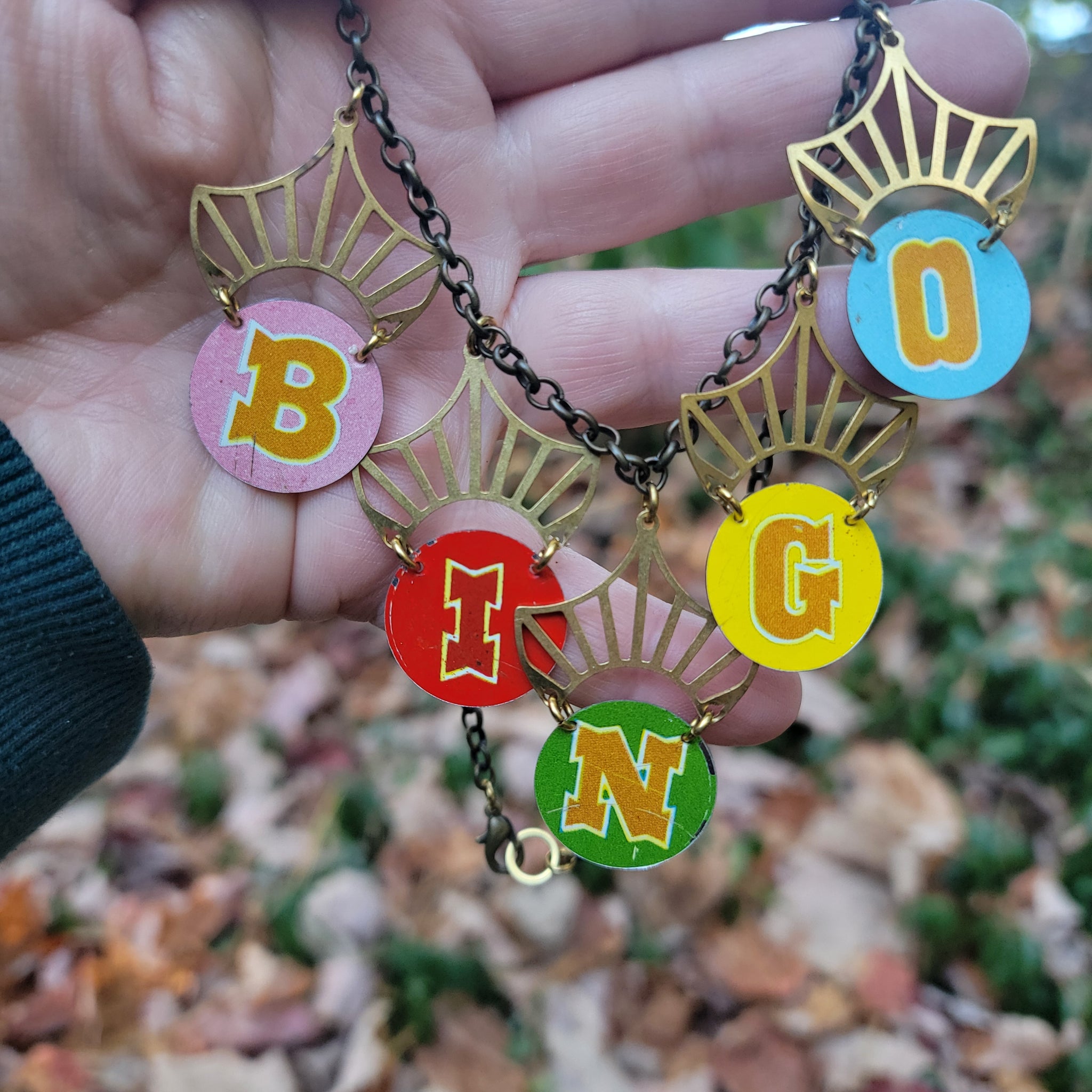 BINGO Collection - Repurposed Tin Jewelry