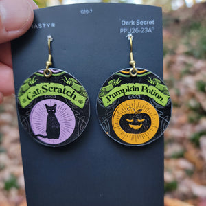 Halloween Collection - Repurposed Tin Jewelry