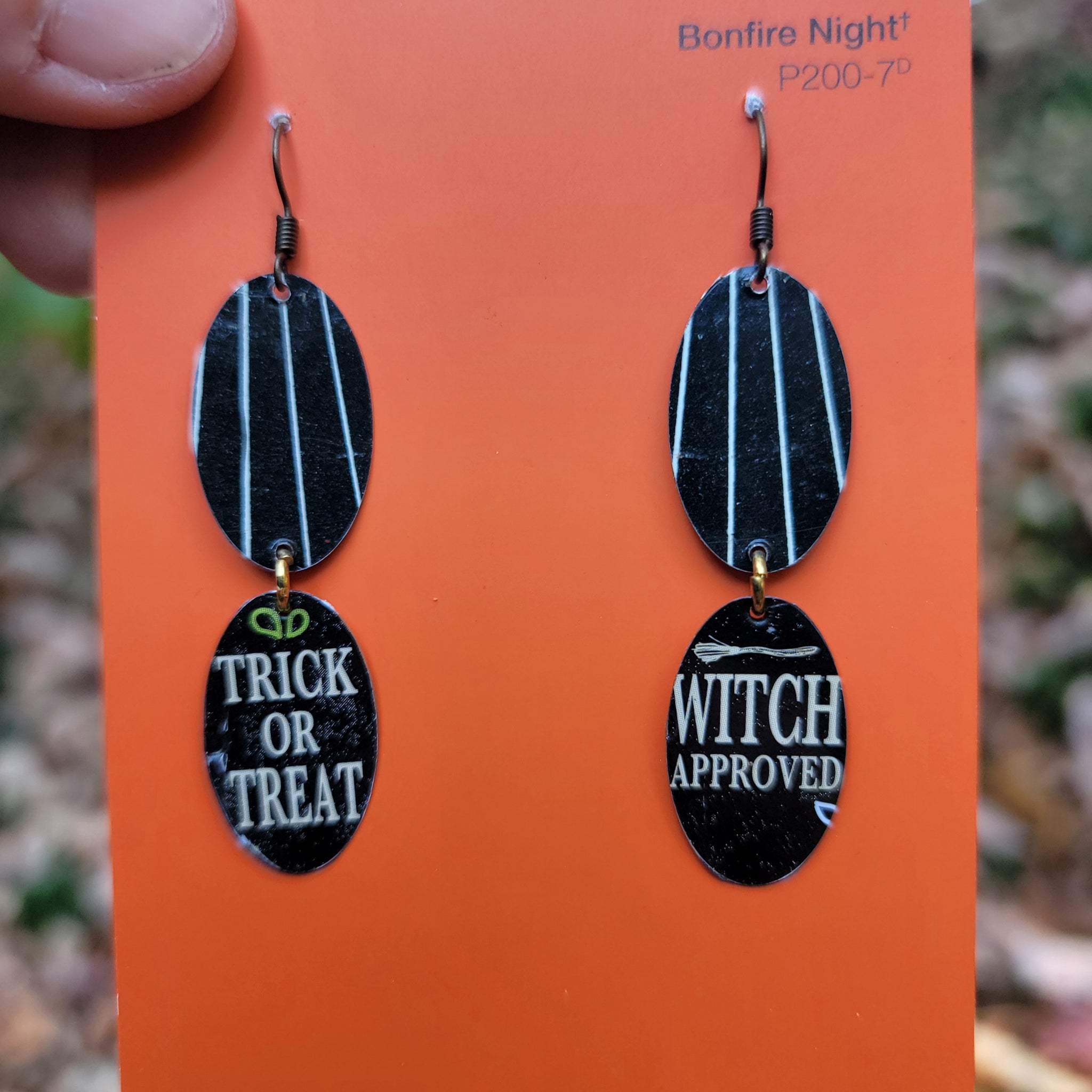 Halloween Collection - Repurposed Tin Jewelry