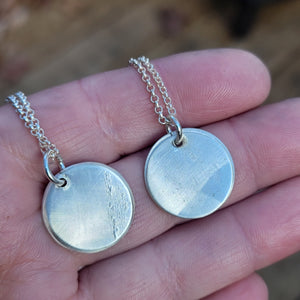 Mushroom Curio Pendant in Recycled Sterling Silver