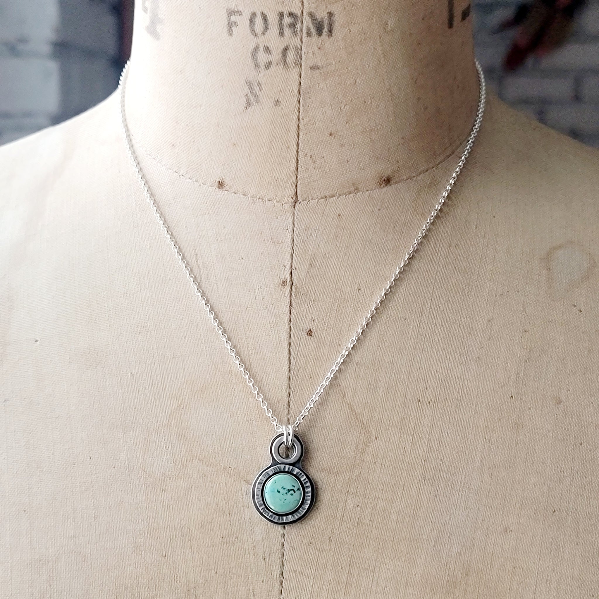 Roundfulness Gemstone Pendant Collection in Sterling Silver