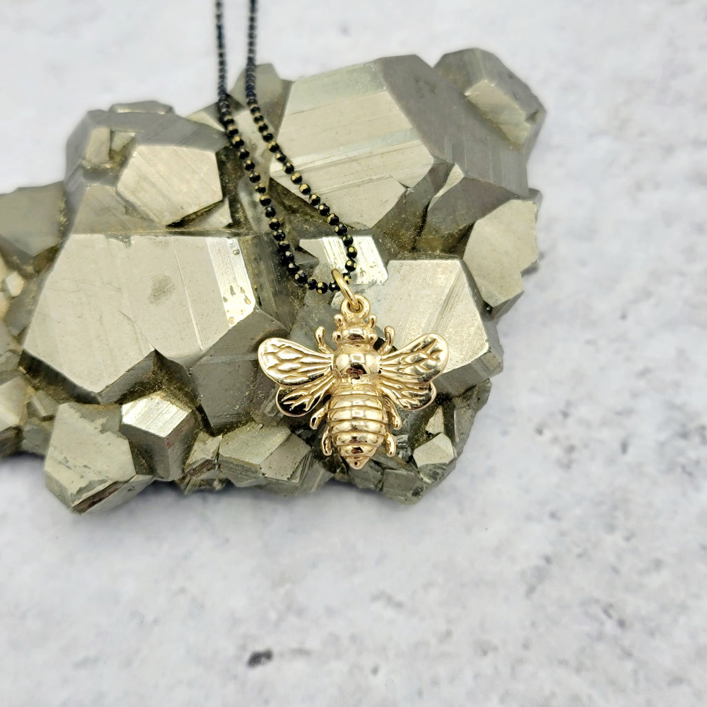 Honeybee Bronze Pendant