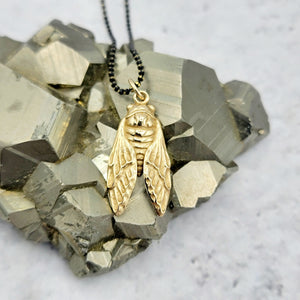 Bronze Cicada Pendant