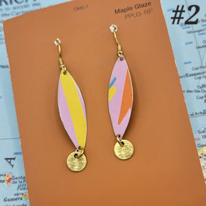 Gelato Collection - Repurposed Tin Earrings