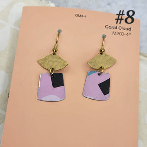 Gelato Collection - Repurposed Tin Earrings