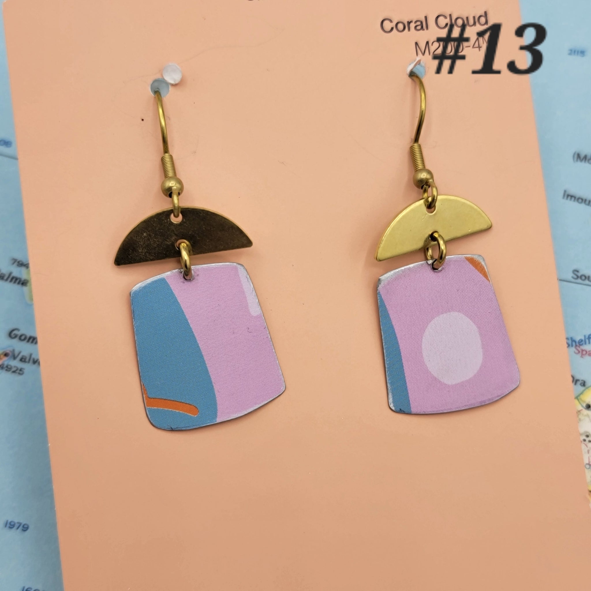 Gelato Collection - Repurposed Tin Earrings