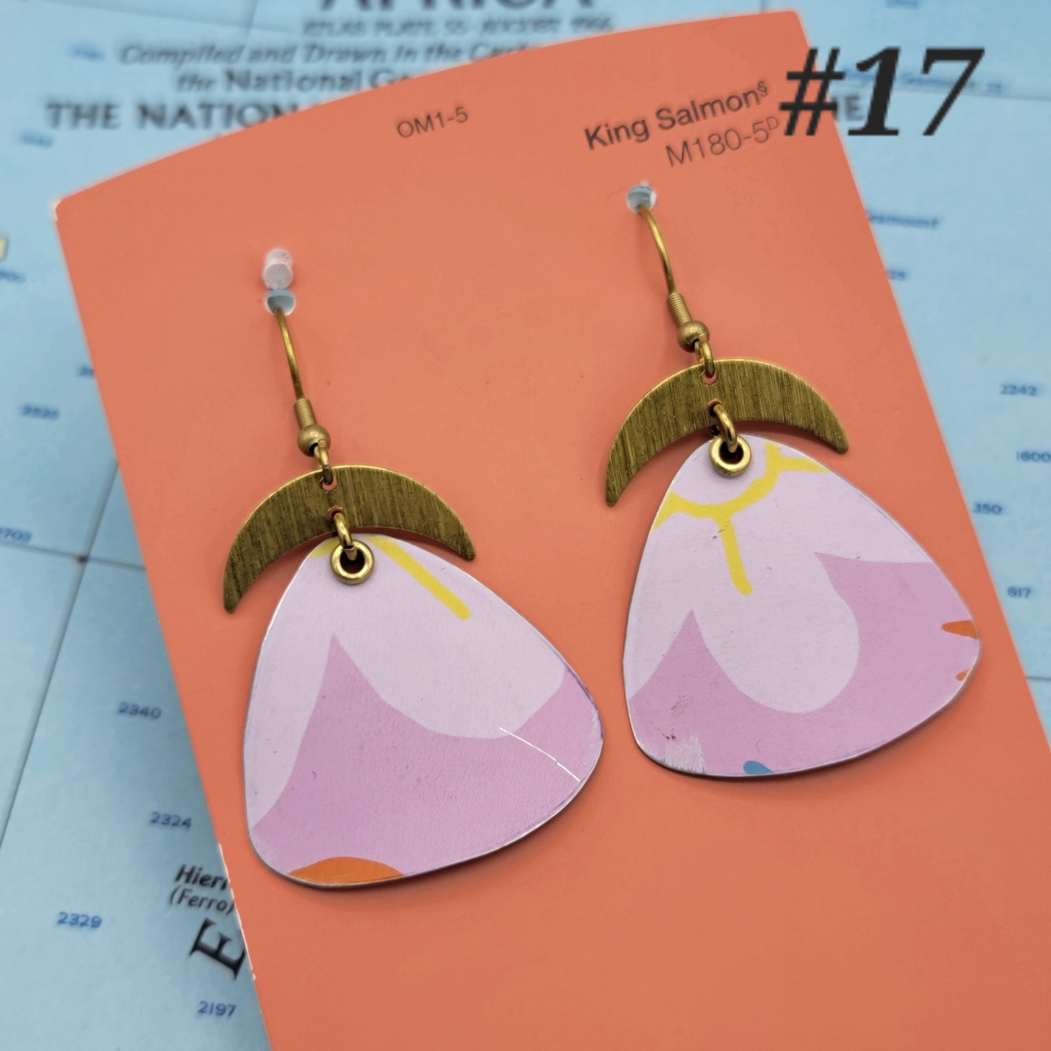 Gelato Collection - Repurposed Tin Earrings