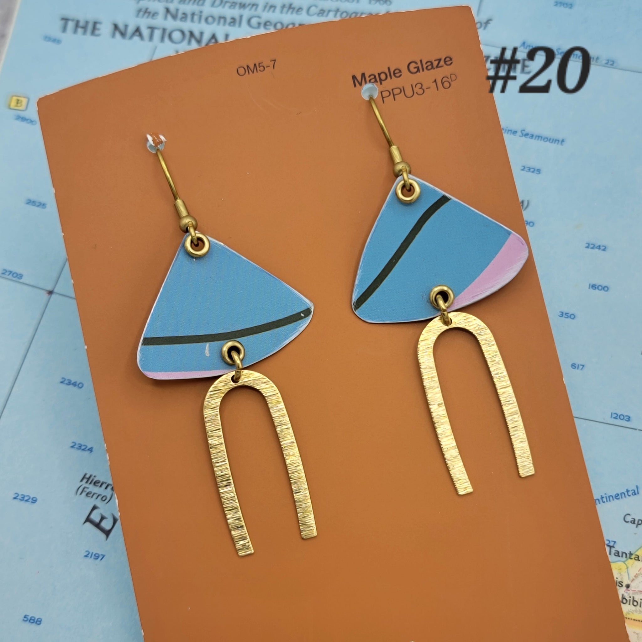 Gelato Collection - Repurposed Tin Earrings