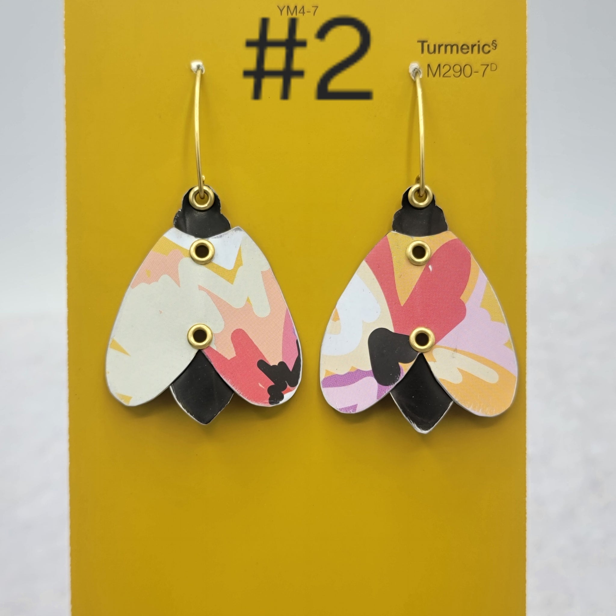 Firefly Collection - Repurposed Tin Earrings