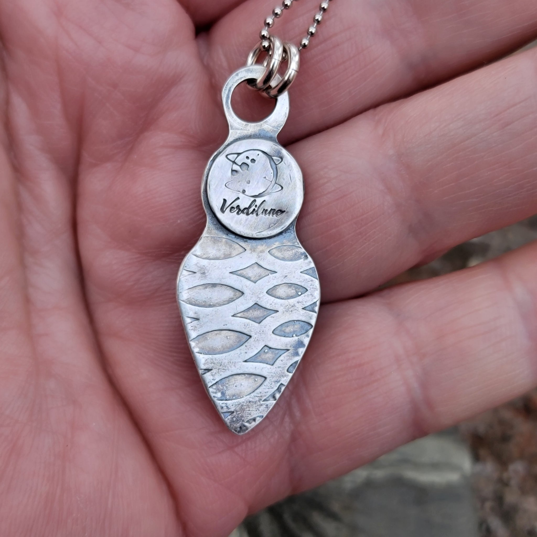 Chrysocolla Druzy Pendant & Ring Collection in Sterling Silver