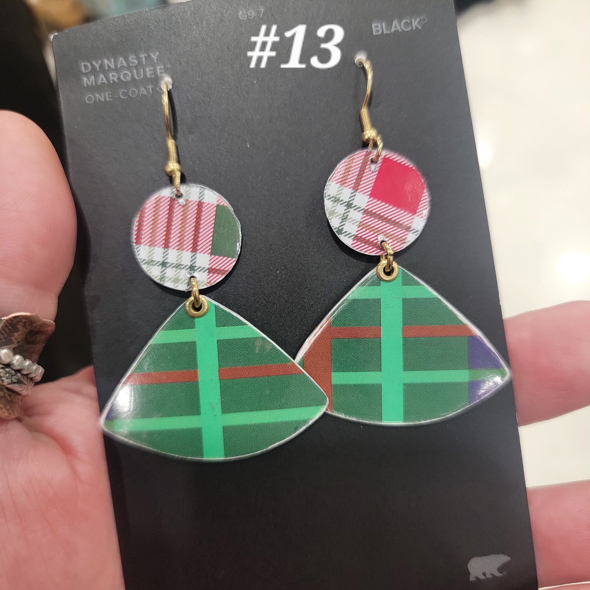 Holiday 2025 Collection - Repurposed Vintage Tin Earrings & Necklaces