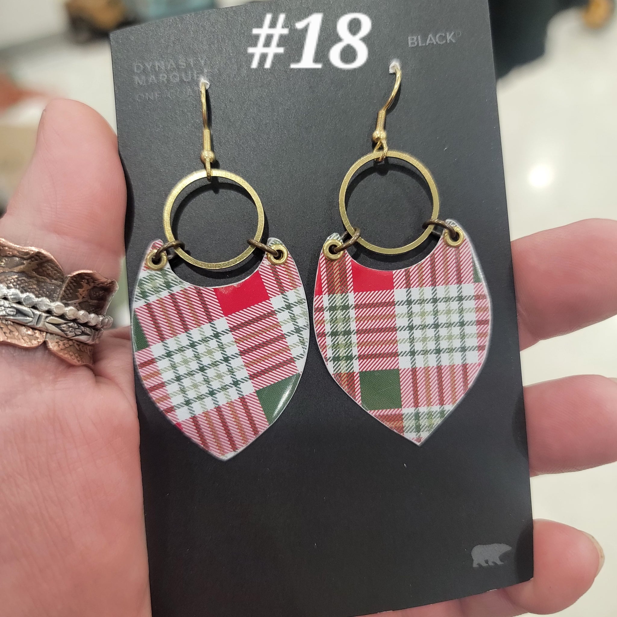 Holiday 2025 Collection - Repurposed Vintage Tin Earrings & Necklaces