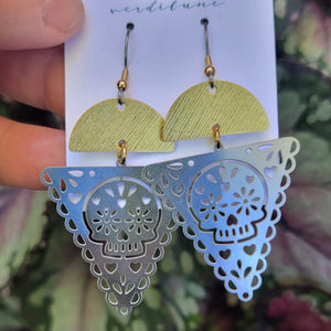 Elemental Metals Collection ◇HALLOWEENIES◇ Celestially-Inspired Brass Earrings
