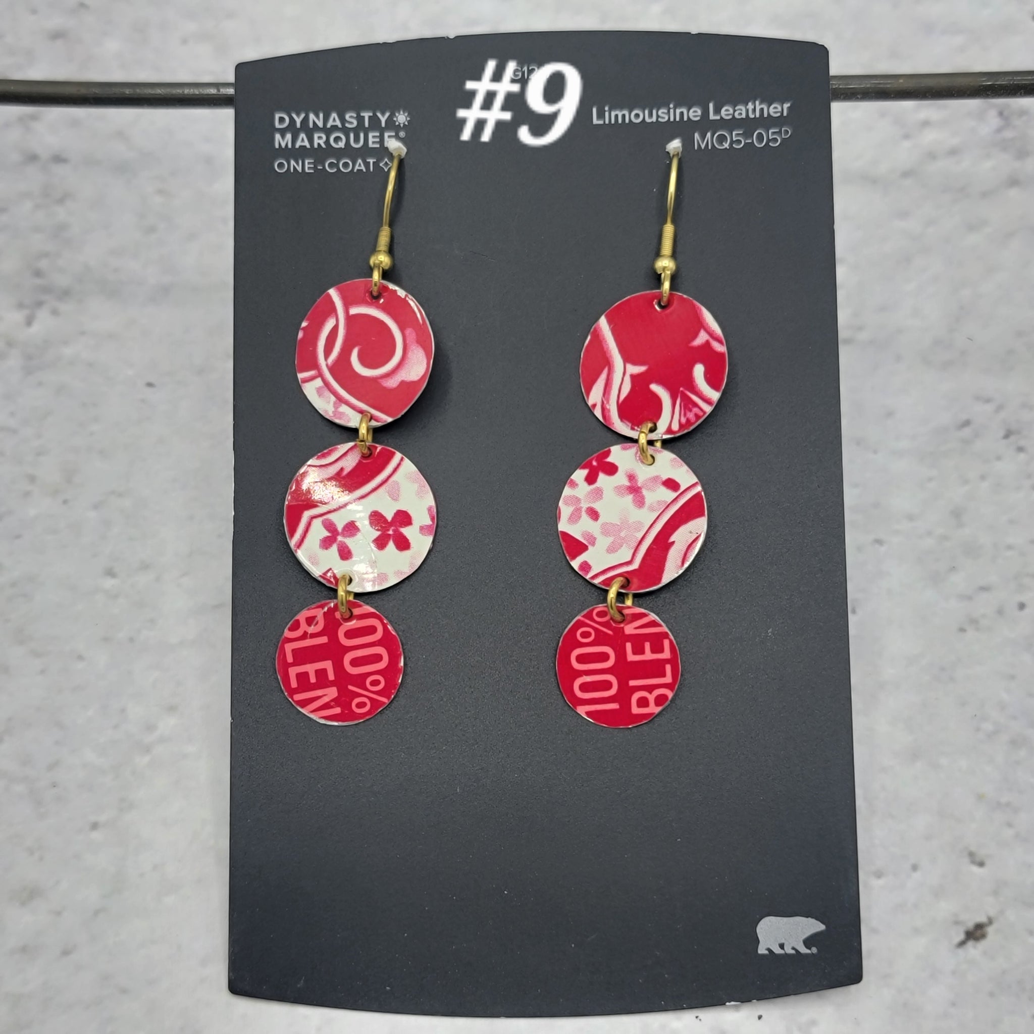 Holiday 2025 Collection - Repurposed Vintage Tin Earrings & Necklaces