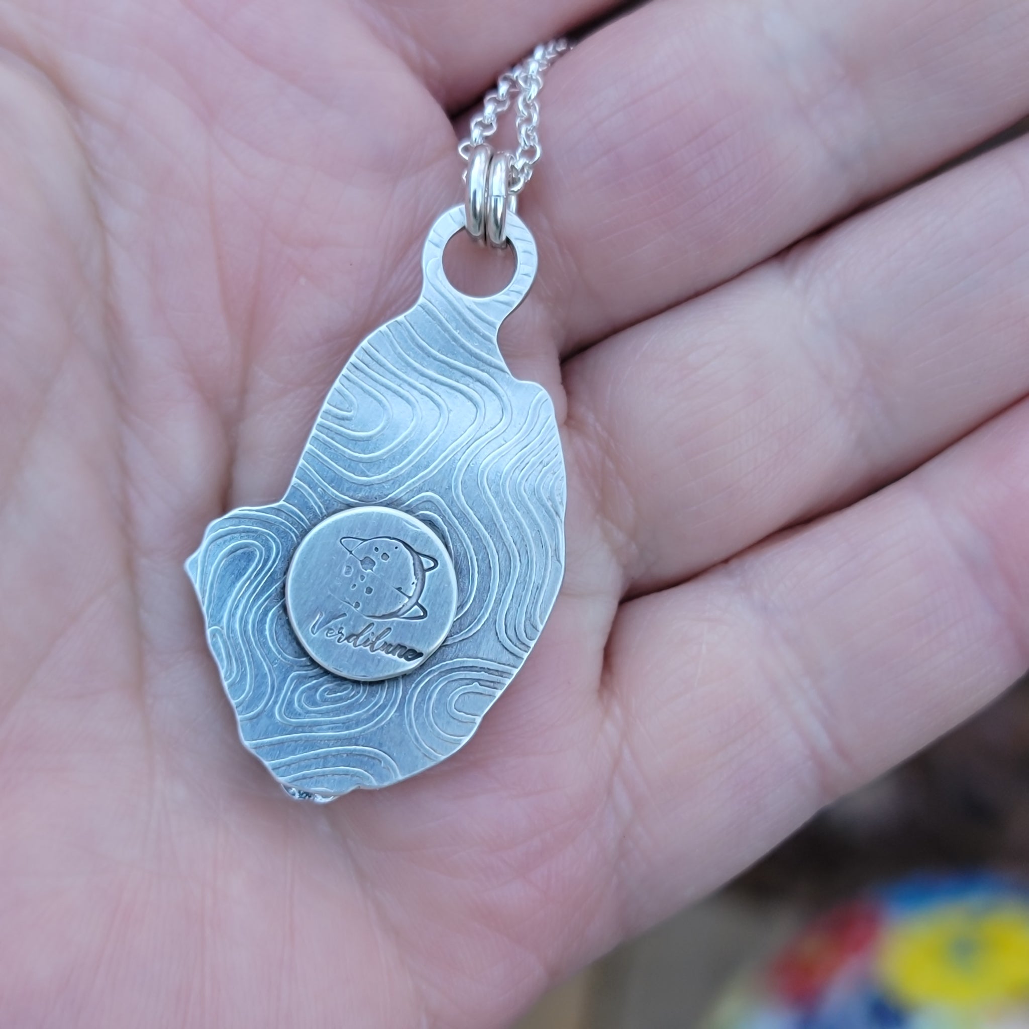Part 2: Dendritic Agate Pendant Collection in Sterling Silver