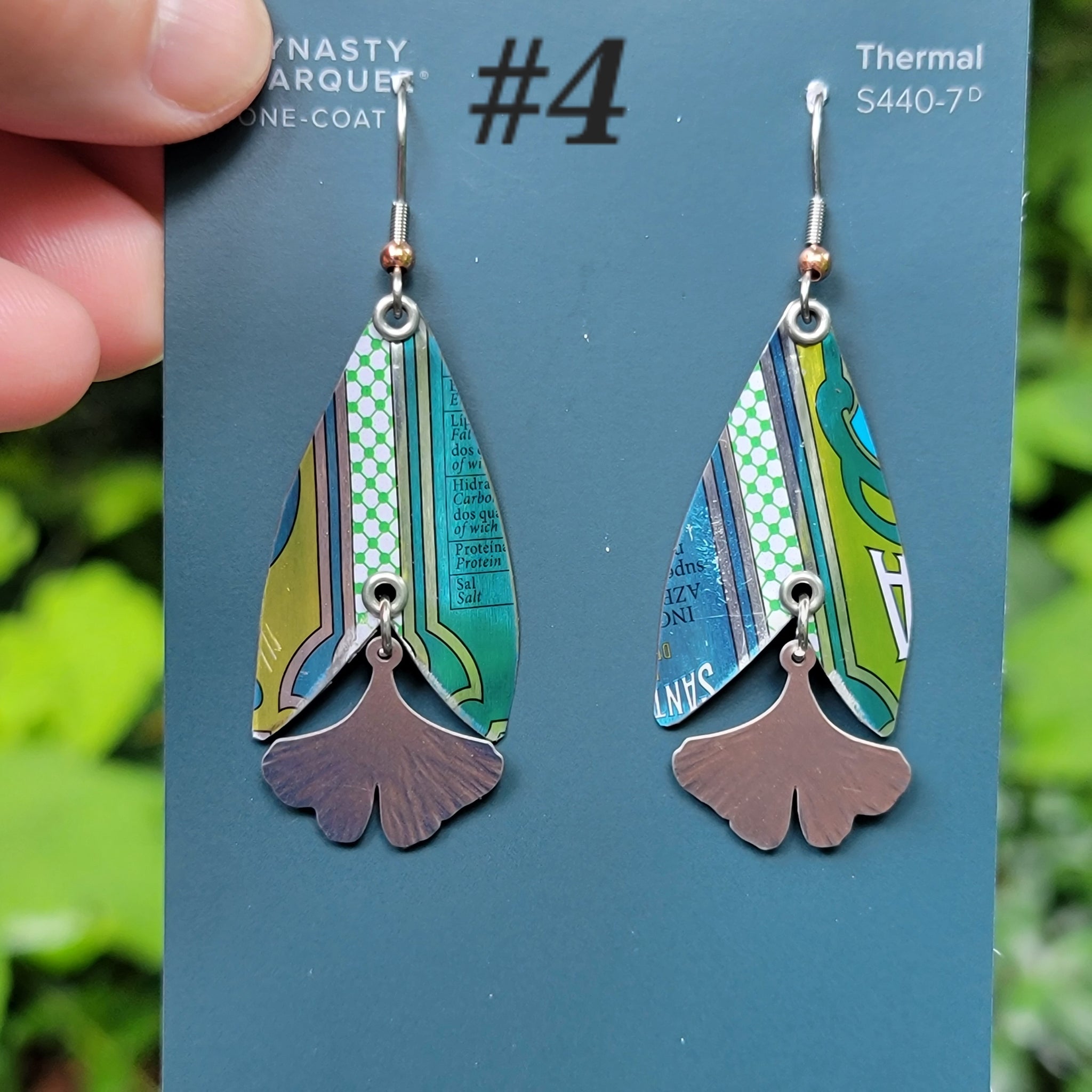 Olive Oil Canister Collection - Repurposed Tin Earrings