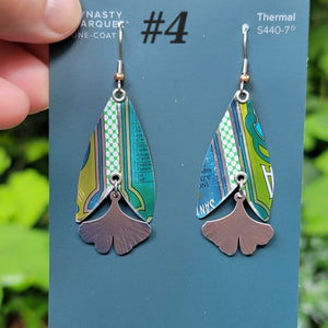 Olive Oil Canister Collection - Repurposed Tin Earrings