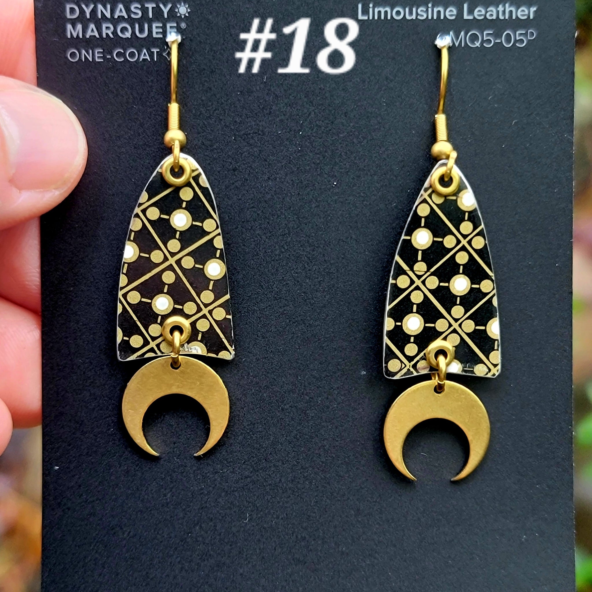 Mid Century Tea Tin Collection - Repurposed Vintage Tin Earrings