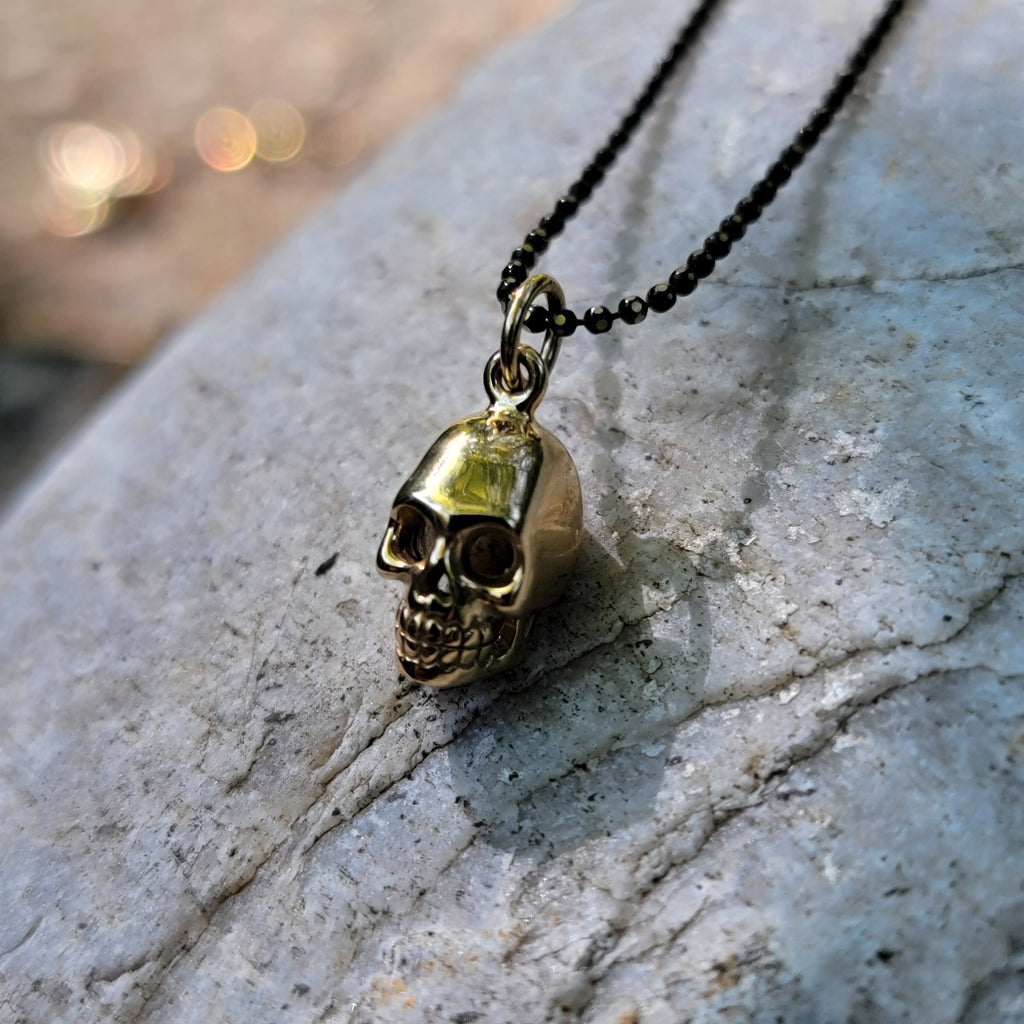 Bronze Skull Pendant