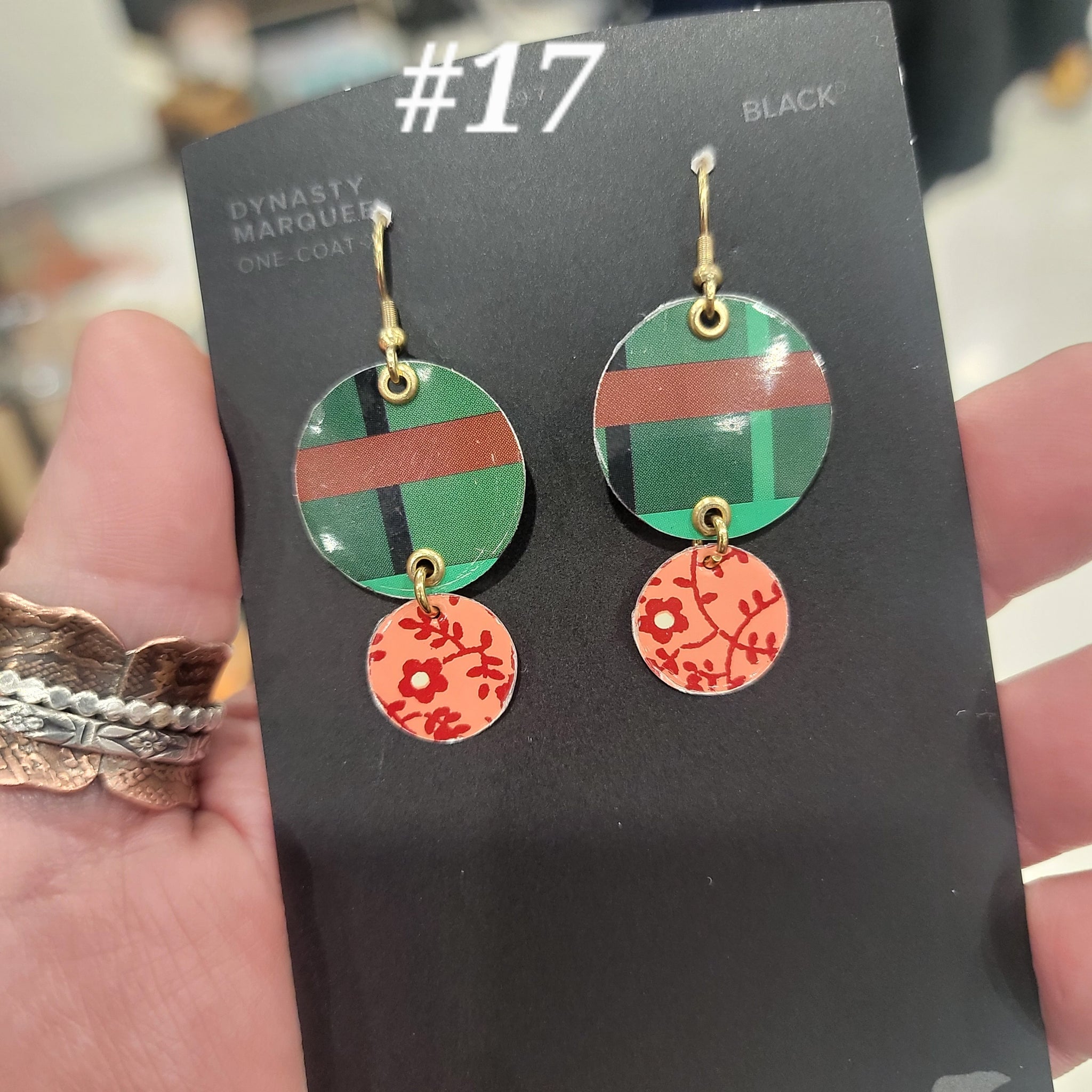 Holiday 2025 Collection - Repurposed Vintage Tin Earrings & Necklaces