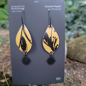 Summery Flowers Collection - Repurposed Tin Earrings