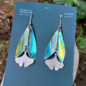 Olive Oil Canister Collection - Repurposed Tin Earrings