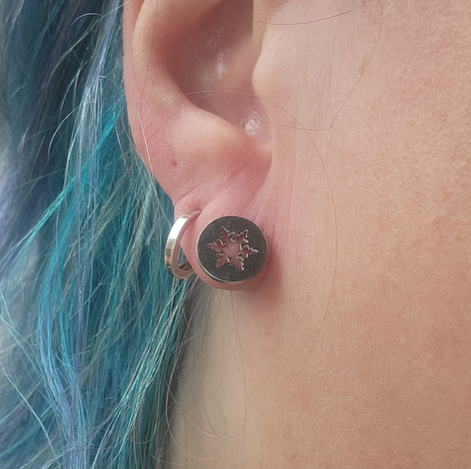 Holiday Stainless Steel Post Earrings