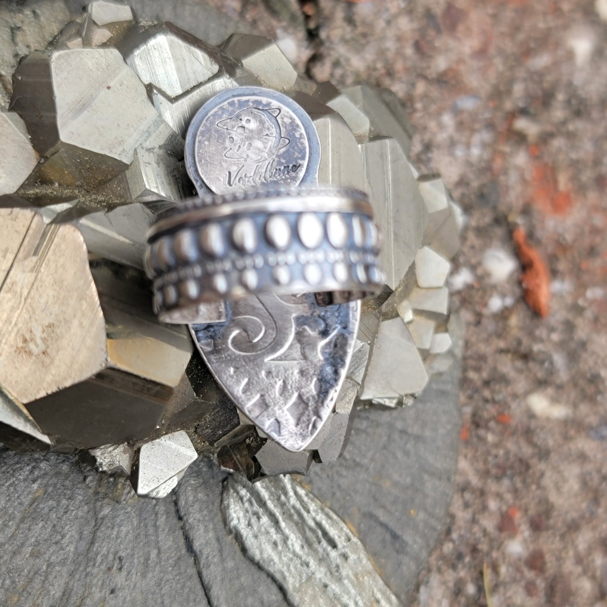 Chrysocolla Druzy Pendant & Ring Collection in Sterling Silver