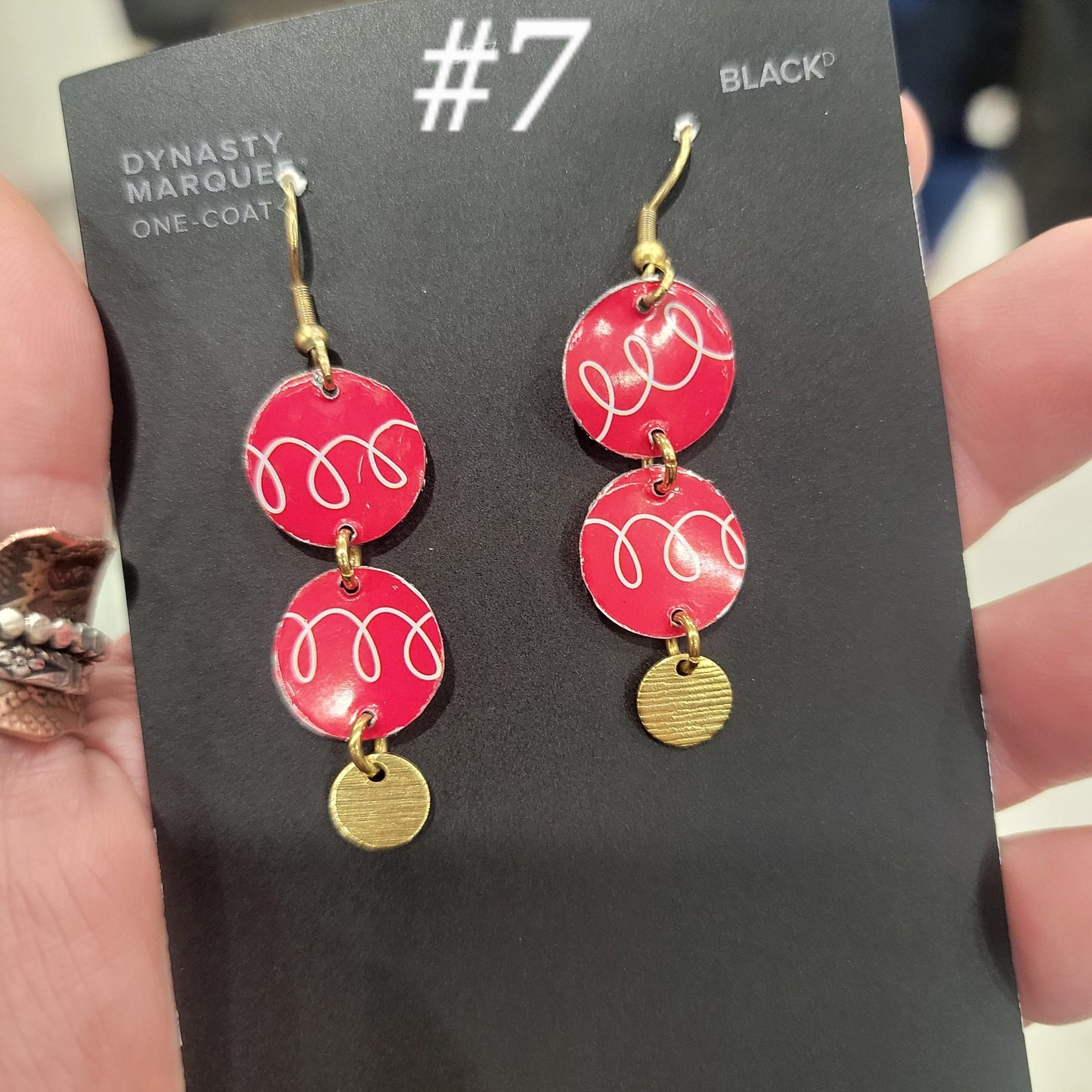 Holiday 2025 Collection - Repurposed Vintage Tin Earrings & Necklaces