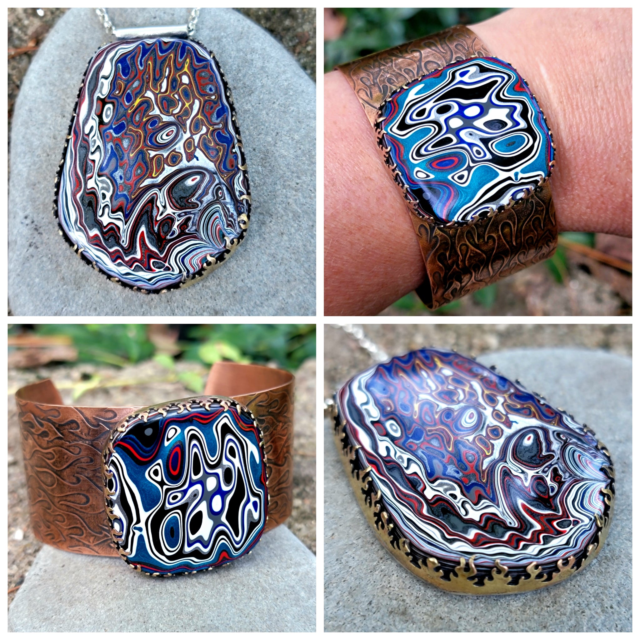 Fordite & Flames Collection
