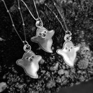 Ghost Pendant in Sterling Silver